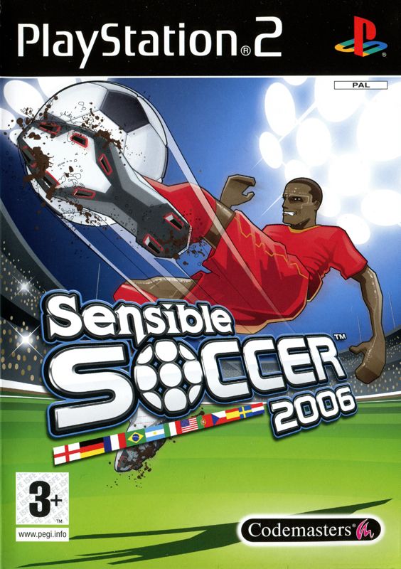 Sensible Soccer 2006 box art for Playstation 2